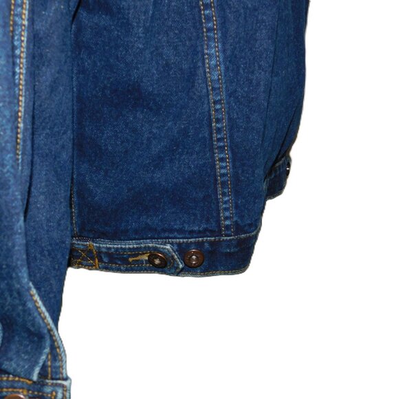 Bon Jour Vintage Demin Jacket Size Medium - Picture 6 of 10